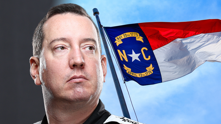 Kyle Busch Honored by North Carolina, Flags to Be Flown Half-Staff