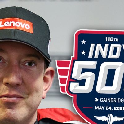 Kyle Busch Honored During Lap 18 of Indy 500