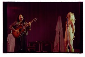 Hayley Williams and Jay Som duet "Past Lives" at The Wiltern in L.A. on May 12, 2026.