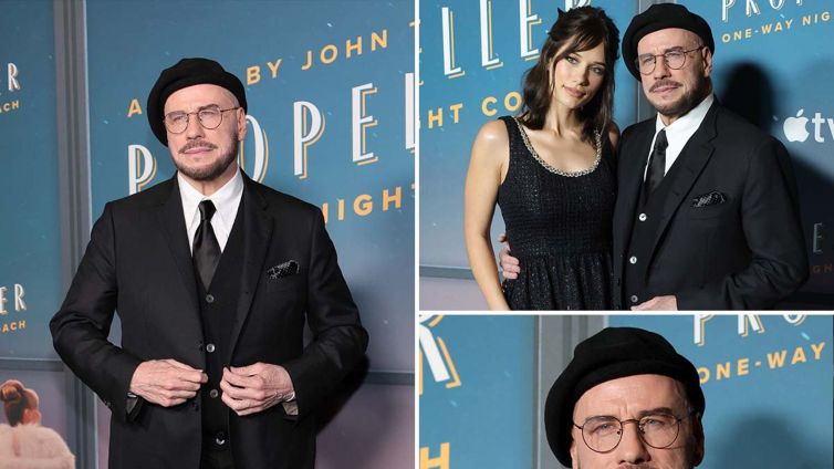 John Travolta Explains His New Beret Look, Says It Reinvented His Image