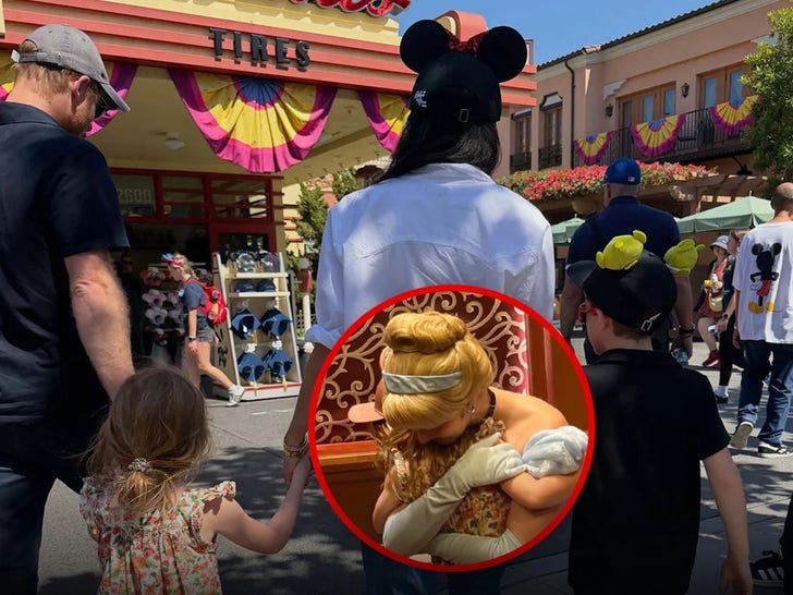 Harry and Meghan Go To Disneyland