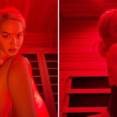 Rita Ora vs. Livvy Dunne Who'd You Rather?! Sauna Stars Edition