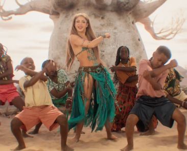 Shakira & Burna Boy Drop ‘Dai Dai’ Video Featuring Cameos From World Cup Winners Messi & Mbappé: Watch