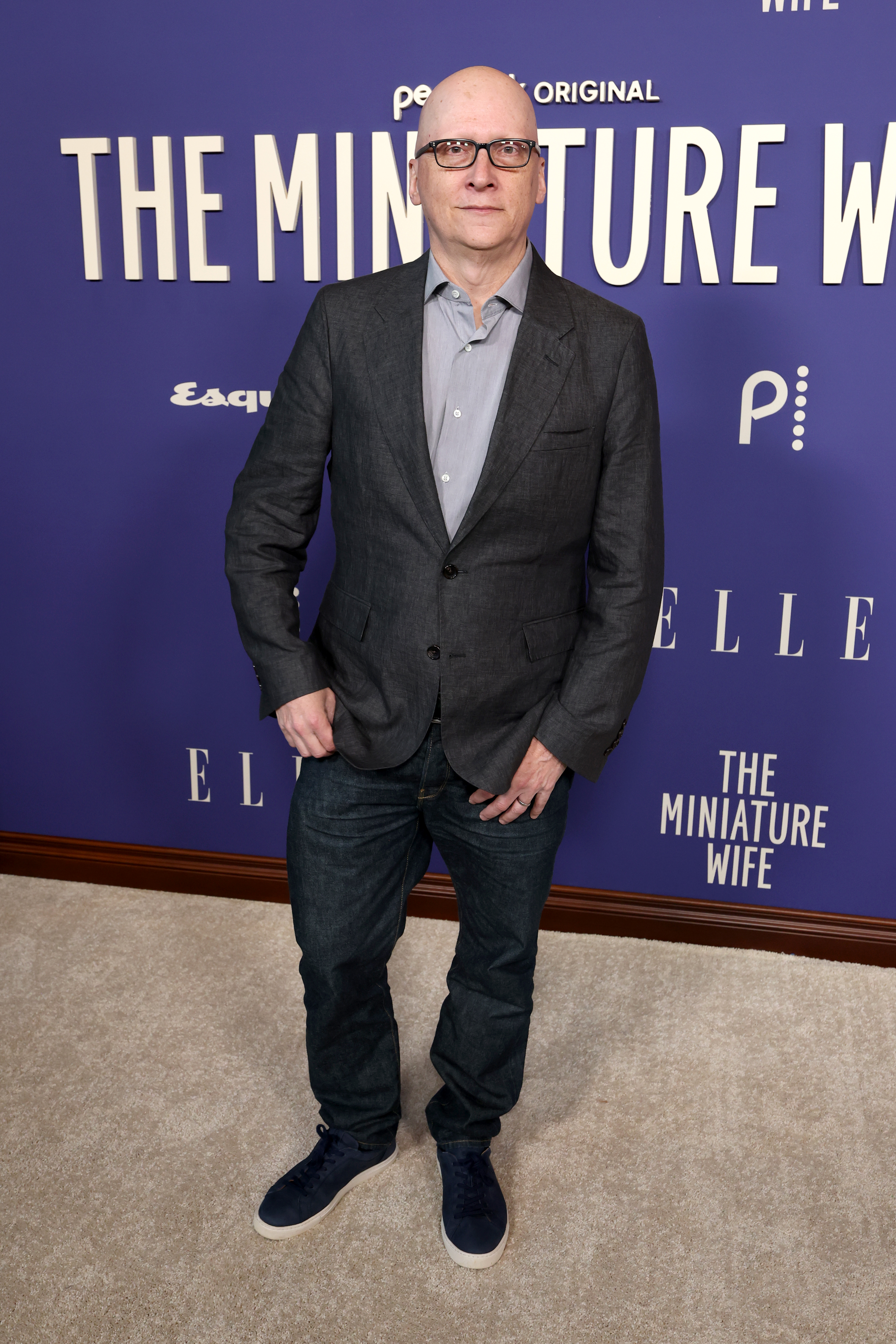 Greg Mottola attends Peacock's "The Miniature Wife" Premiere.