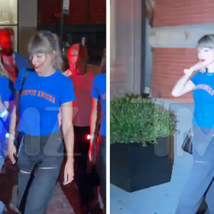Taylor Swift Parties at Zero Bond After Knicks' Victory Over Spurs