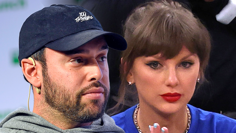 Taylor Swift and Scooter Braun Did Not Run Into Each Other at Knicks Game