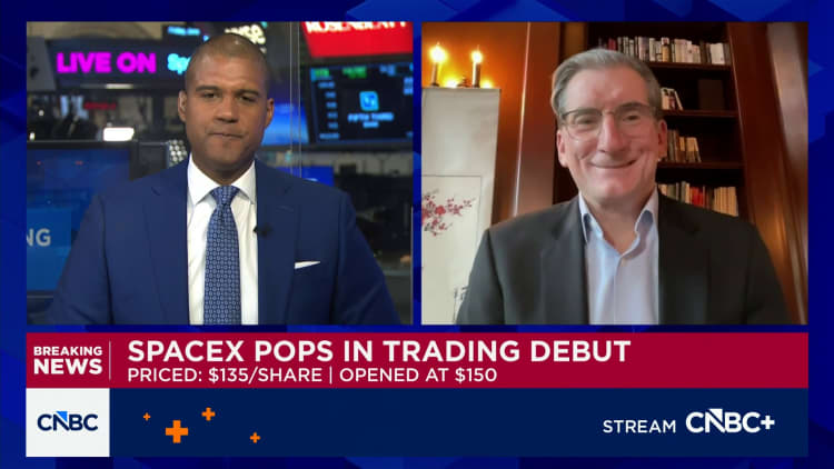 IPO window is open thanks to SpaceX, says former Nasdaq CEO Robert Greifeld