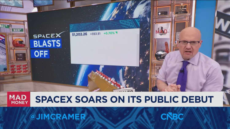 Cramer: Never has an IPO captivated Wall Street as much as SpaceX