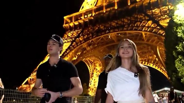 OnlyFans Star Sophie Rain and Clavicular Hanging Out in Paris