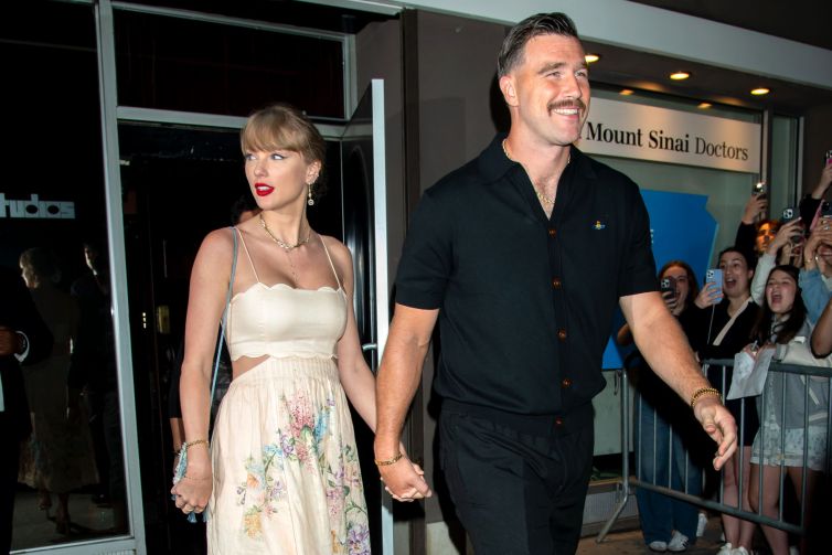 Taylor Swift and Travis Kelce