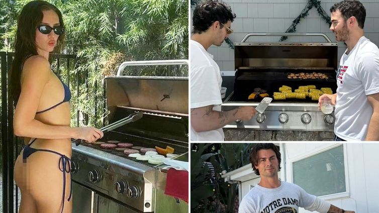 Celebrities Grilling -- Smokin' Stars Heading Into July 4th
