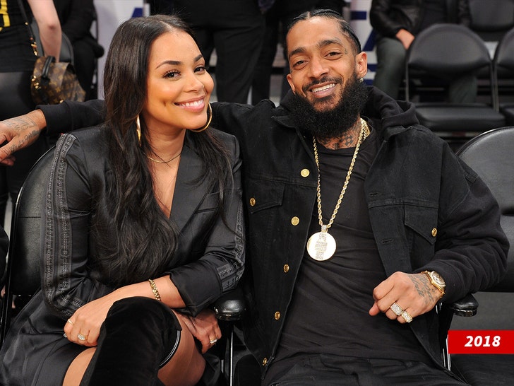 Nipsey Hussle lauren london getty 1