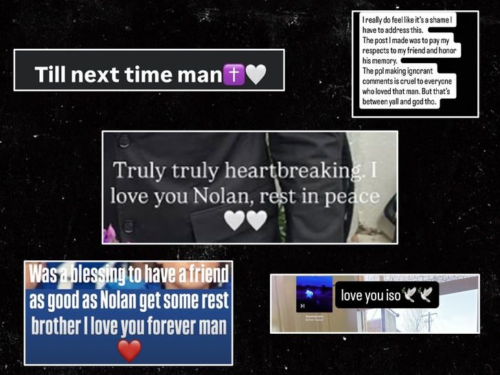 Nolan Wells' Friends Share Tributes