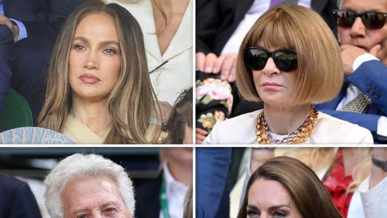 Kate Middleton, Jennifer Lopez Lead Celeb Attendees at Wimbledon Men's Final