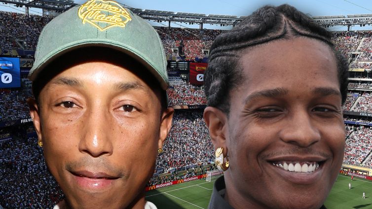 BBC Commentator Mixes Up Pharrell With 'AKA Rocky' at World Cup Final