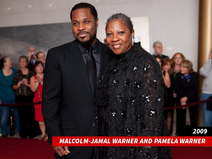 Malcolm-Jamal Warner and Pamela Warner 2009 getty 1