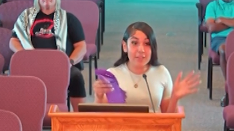 California High School Student Rails Against Planned Data Center In City Council Rant