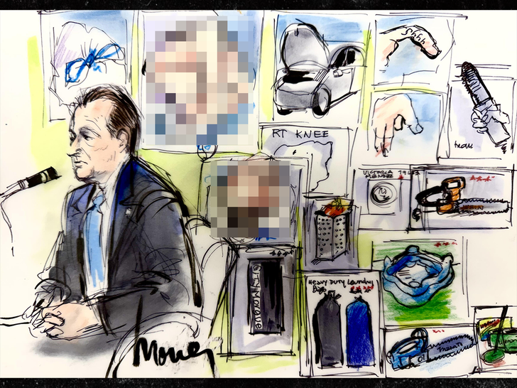 sub d4vd court sketch Mona Shafer Edwards - BACKGRID