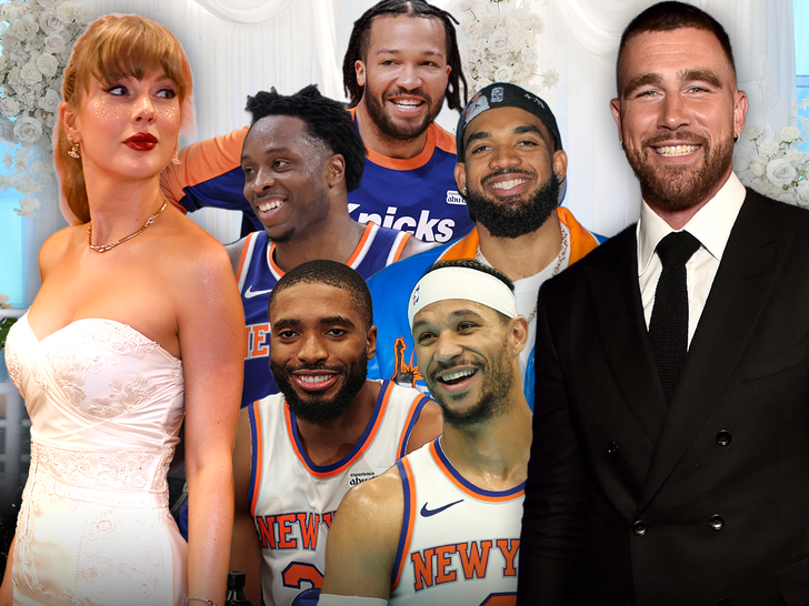 main taylor swift travis kelce knicks getty 2
