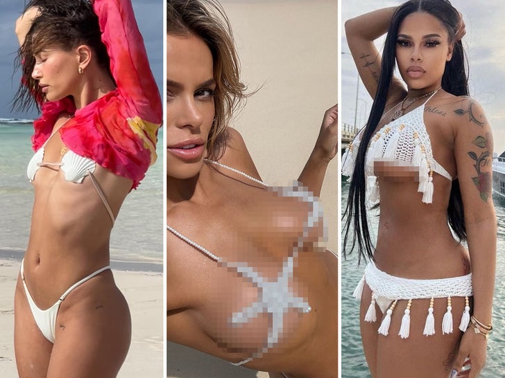 Sexy Stars In Unique Swimwear