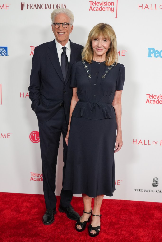 Ted Danson and Mary Steenburgen at the 28th Television Academy Hall of Fame induction ceremony