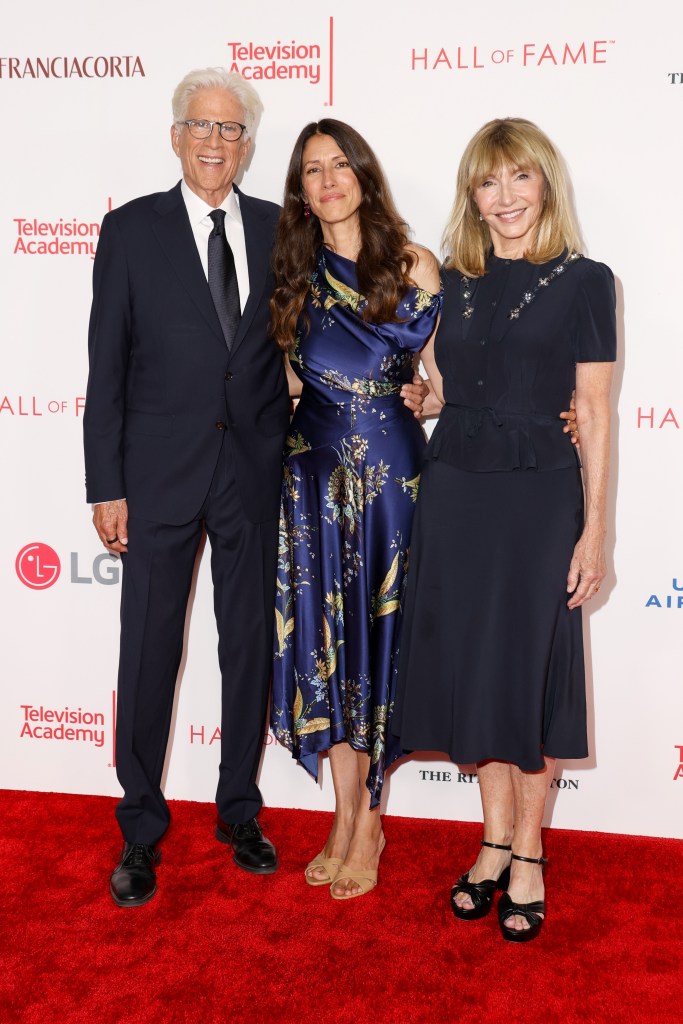 Ted Danson, Kate Danson and Mary Steenburgen at the 28th Television Academy Hall of Fame induction ceremony