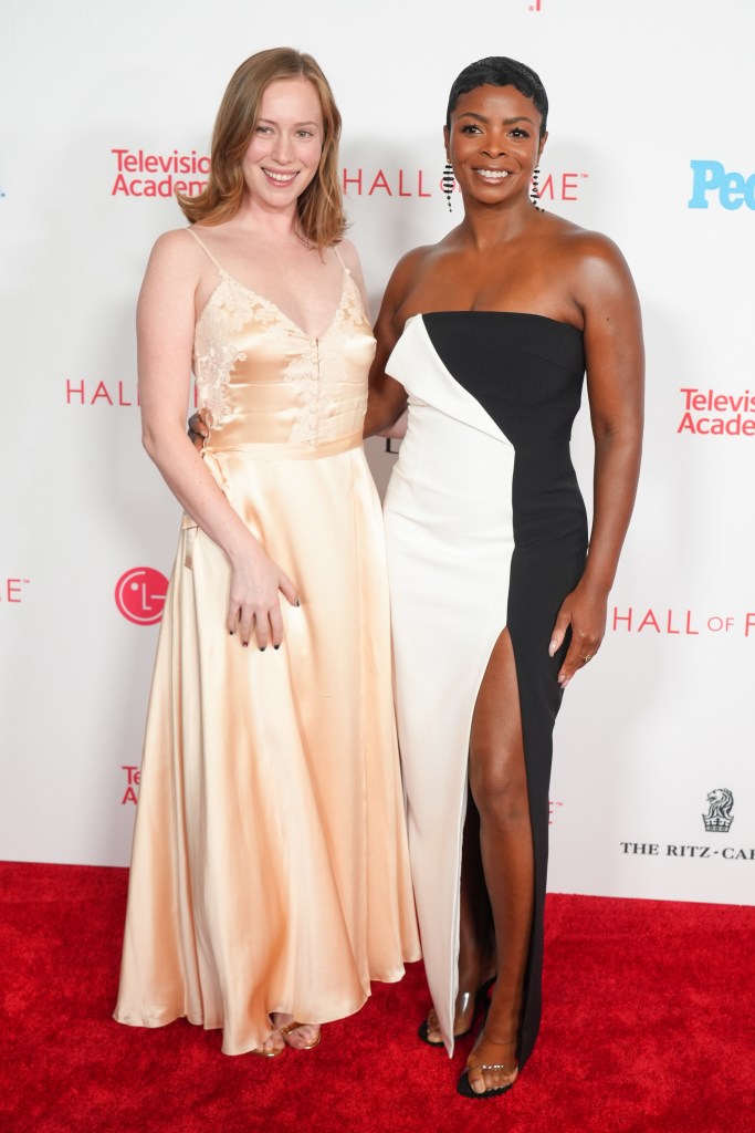 Hannah Einbinder and Janelle James at the 28th Television Academy Hall of Fame induction ceremony
