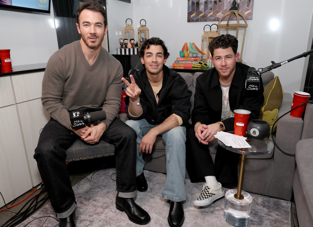 Kevin Jonas, Joe Jonas, and Nick Jonas at D23: The Ultimate Disney Fan Event