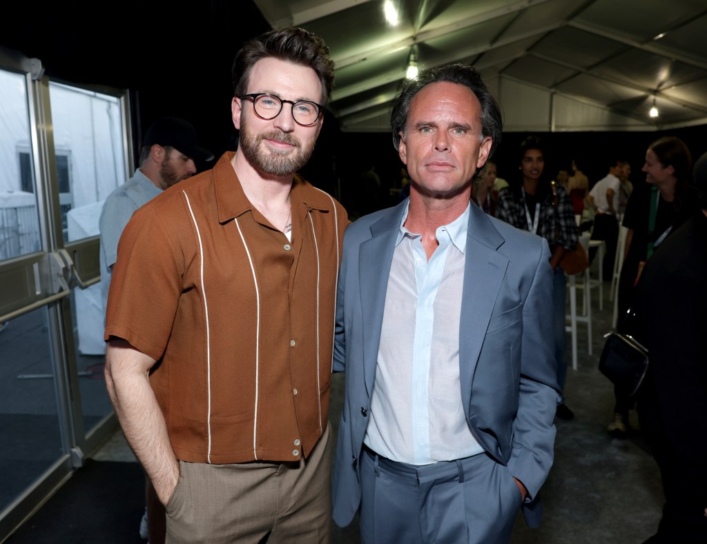Chris Evans and Walton Goggins at D23: The Ultimate Disney Fan Event