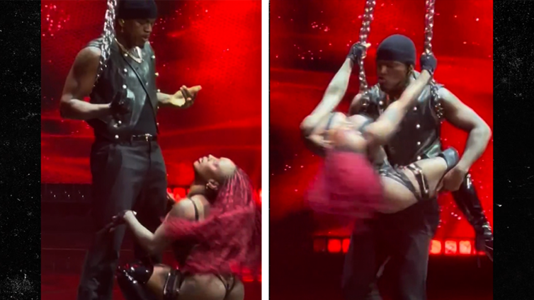 Ne-Yo Simulates Sex Act on Stage During 'Nights Like This' Tour on Video