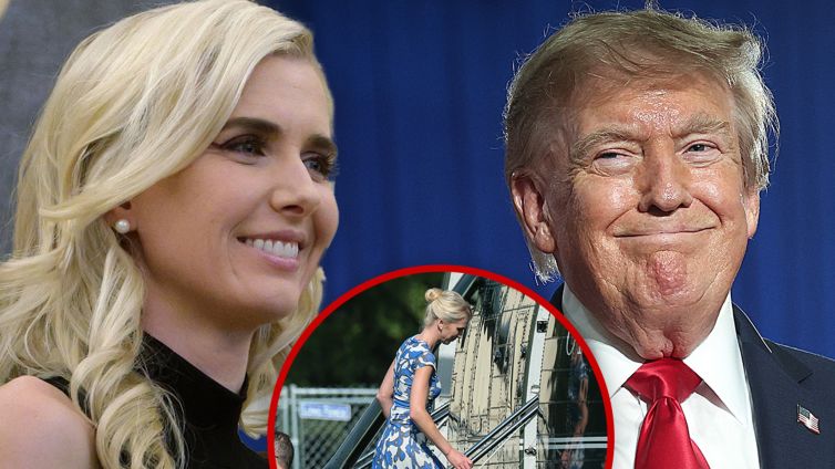 Natalie Harp Boards Marine One to Travel with President Trump After Letters Revealed