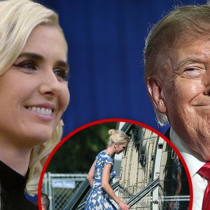 Natalie Harp Boards Marine One to Travel with President Trump After Letters Revealed