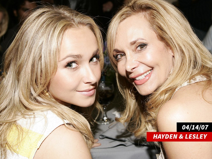 Hayden Panettiere and mother, Lesley Vogel  getty