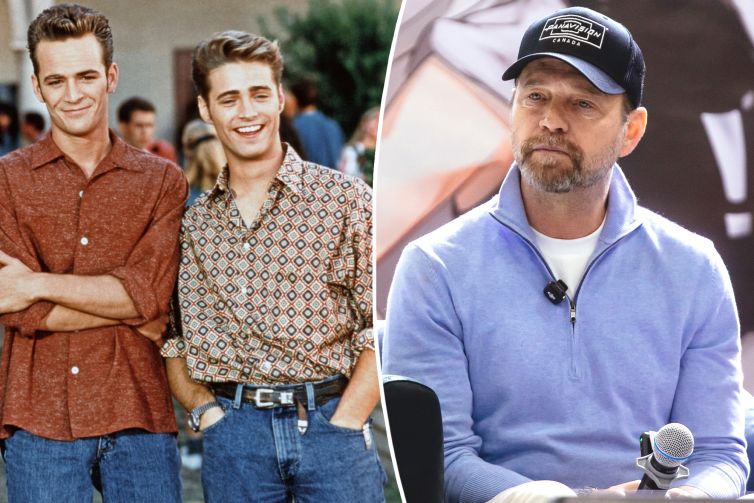 Jason Priestley tears up as he recalls heartbreaking ‘Beverly Hills, 90210’ moment with late co-star Luke Perry