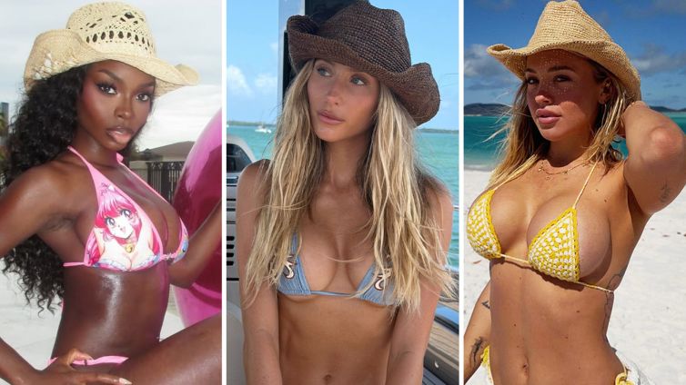 These Bikini Babes In Cowboy Hats Will Have You Like Yeehaw!