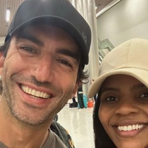 Justin Baldoni Bumps Into Blake Lively Critic Candace Owens After Court Win