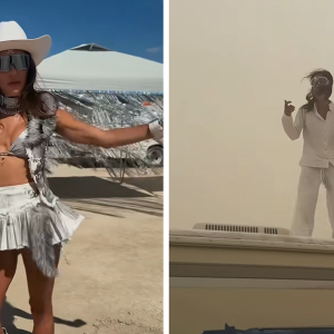 Bethenny Frankel Shows Off Festive Burning Man Look, Gives Wild Neighborhood Tour