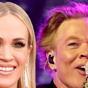 Carrie Underwood Being Mentored By Axl Rose As She Works on Rock Music