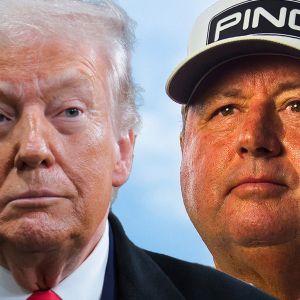 Trump Pardons PGA Golf Caddy's Drug Conviction So He Can Play in British Open
