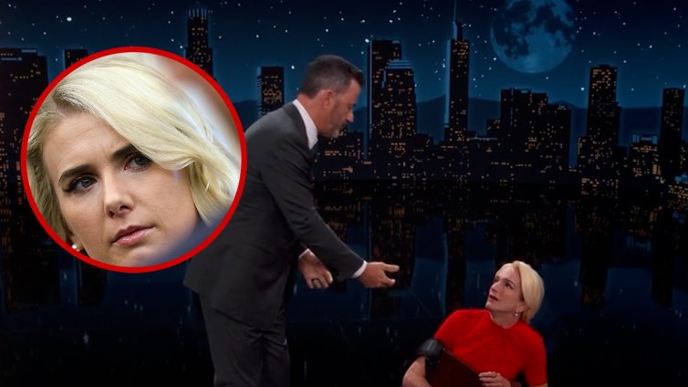 Jimmy Kimmel Mocks Natalie Harp During Monologue