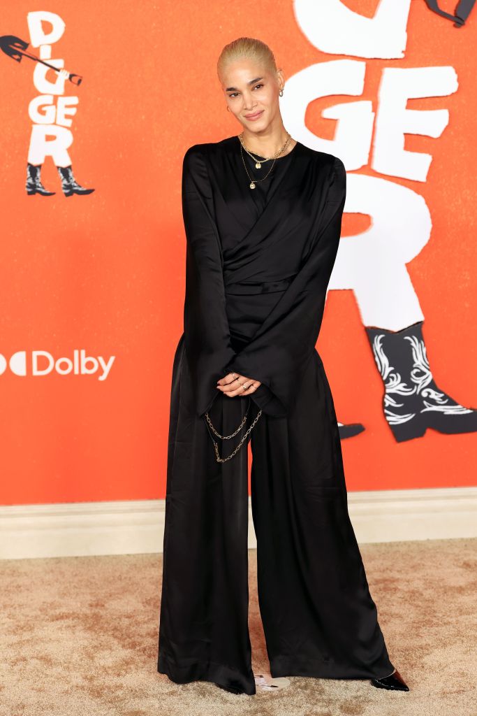 Sofia Boutella attending the Los Angeles premiere of "Digger"