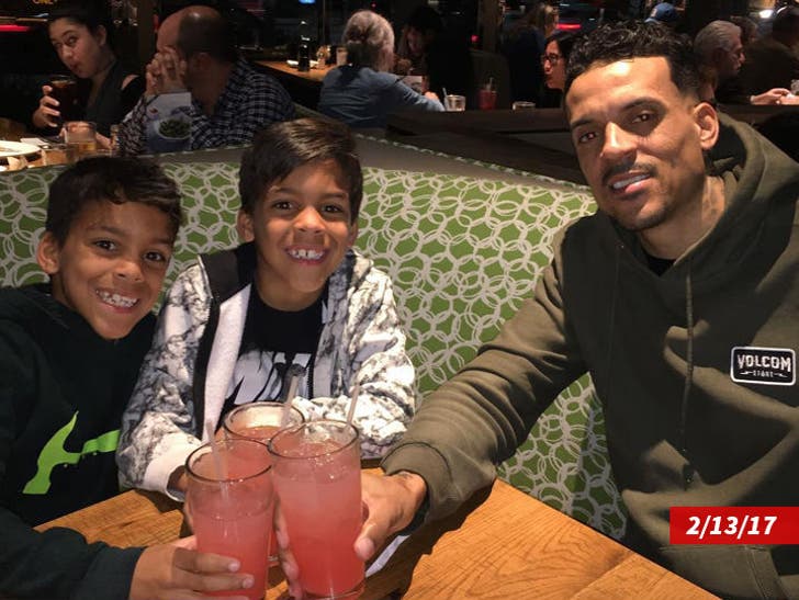 Matt Barnes In Sweetest Custody War Ever PHOTO :: 0223-matt-barnes-and-kids-matt-barnes9-7
