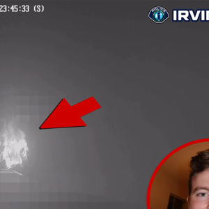 Late Influencer James Wehr's Car Catches Fire in Storage After Crash, on Video