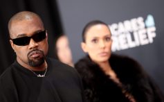 LOS ANGELES, CALIFORNIA - FEBRUARY 02: (L-R) Kanye Westand Bianca Censori attend the 67th Annual GRAMMY Awards on February 02, 2025 in Los Angeles, California.  (Photo by Matt Winkelmeyer/Getty Images for The Recording Academy)